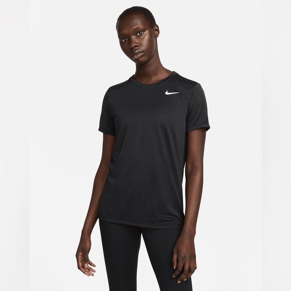 Nike Black Women's Dri-FIT Short Sleeve Tee